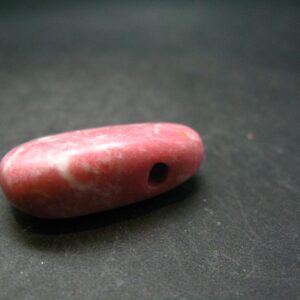 Rare Thulite Metal Free Pendant From Greenland - 1.1" - 9.33 Grams Rare Thulite Metal Free Pendant From Greenland - 1.1" - 9.33 Grams