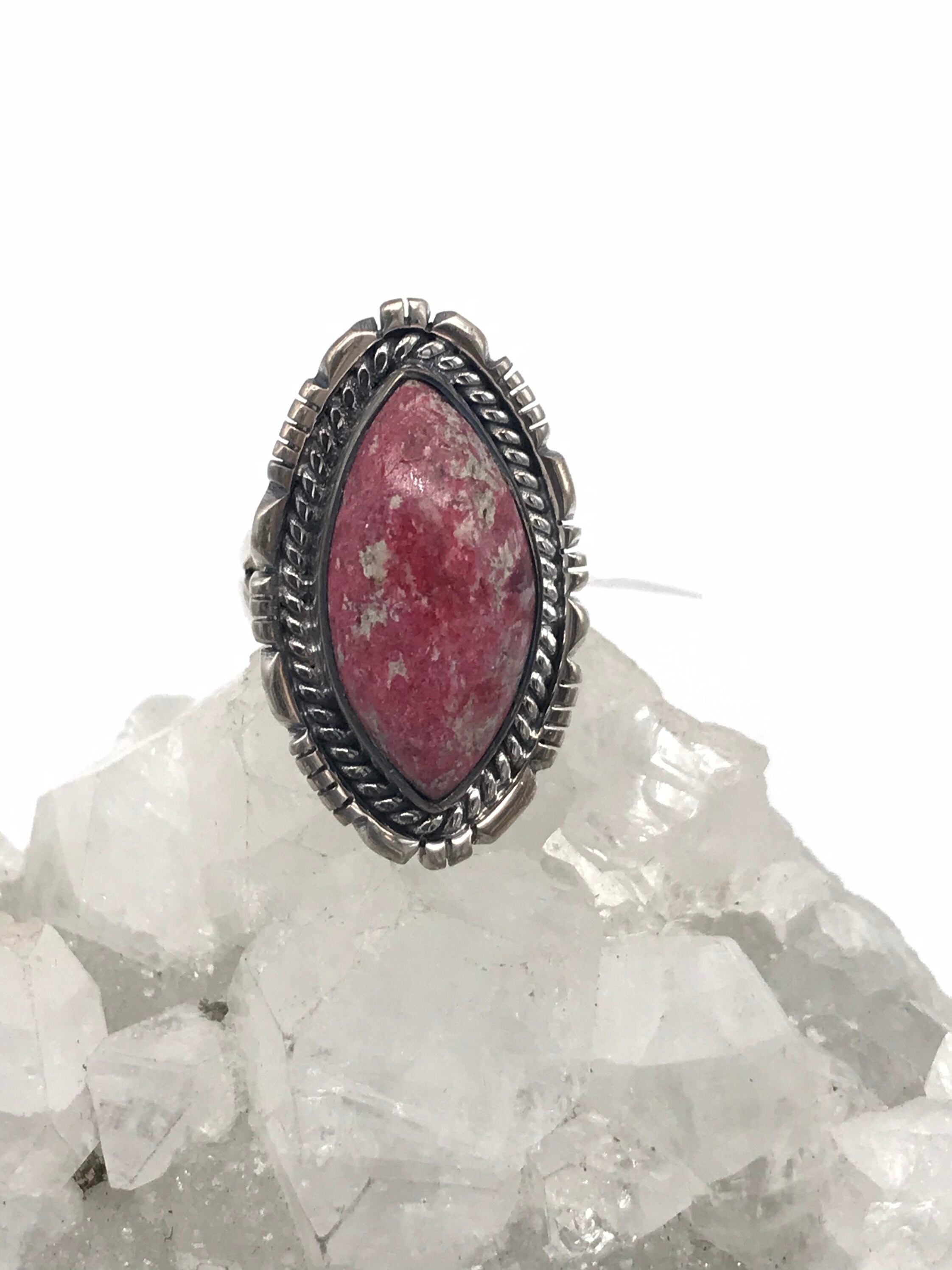 Beautiful Pink Thulite Ring, Size 6 Beautiful Pink Thulite Ring, Size 6