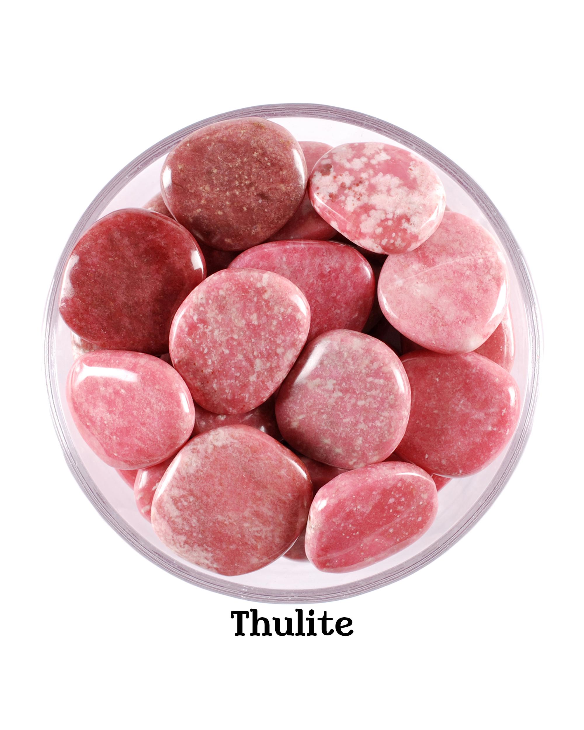 Thulite Palm Stone, Thulite Smooth Stone, Passion And Self-expression Crystal, Trauma Healing And Heart Chakra Stone, Life Force Energy Thulite Palm Stone, Thulite Smooth Stone, Passion And Self-expression Crystal, Trauma Healing And Heart Chakra Stone, Life Force Energy