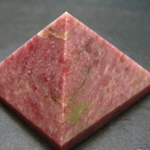 Rare Red Thulite Pyramid From Norway - 1.9" - 92.75 Grams