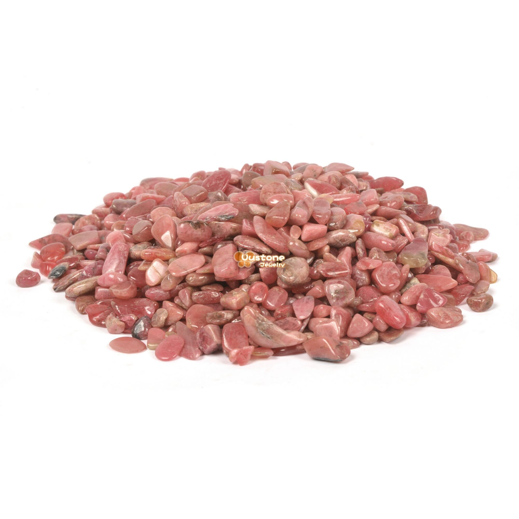 100 Grams Small Thulite Tumbled Chips Polished Crushed Stone Crystal Healing Embellishments 100 Grams Small Thulite Tumbled Chips Polished Crushed Stone Crystal Healing Embellishments