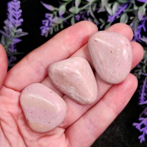 Thulite Stone - Norwegian Thulite - Thulite Tumbled - Pink Zoisite - Thulite Crystal - Thulite Tumbled Stone - Pink Thulite Specimen Thulite Stone - Norwegian Thulite - Thulite Tumbled - Pink Zoisite - Thulite Crystal - Thulite Tumbled Stone - Pink Thulite Specimen