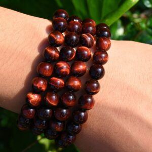 8mm Natural Tiger Eyes Stone Stretchy Bracelet,handmade Women/men Bracelet,gemstone Round Bracelet,for Gift Bracelet,healing Round Bracelet.