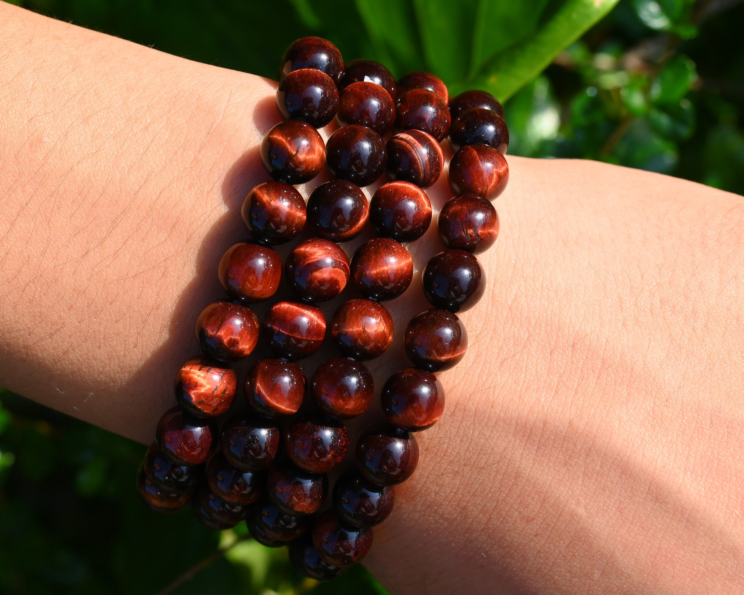 8mm Natural Tiger Eyes Stone Stretchy Bracelet,handmade Women/men Bracelet,gemstone Round Bracelet,for Gift Bracelet,healing Round Bracelet.
