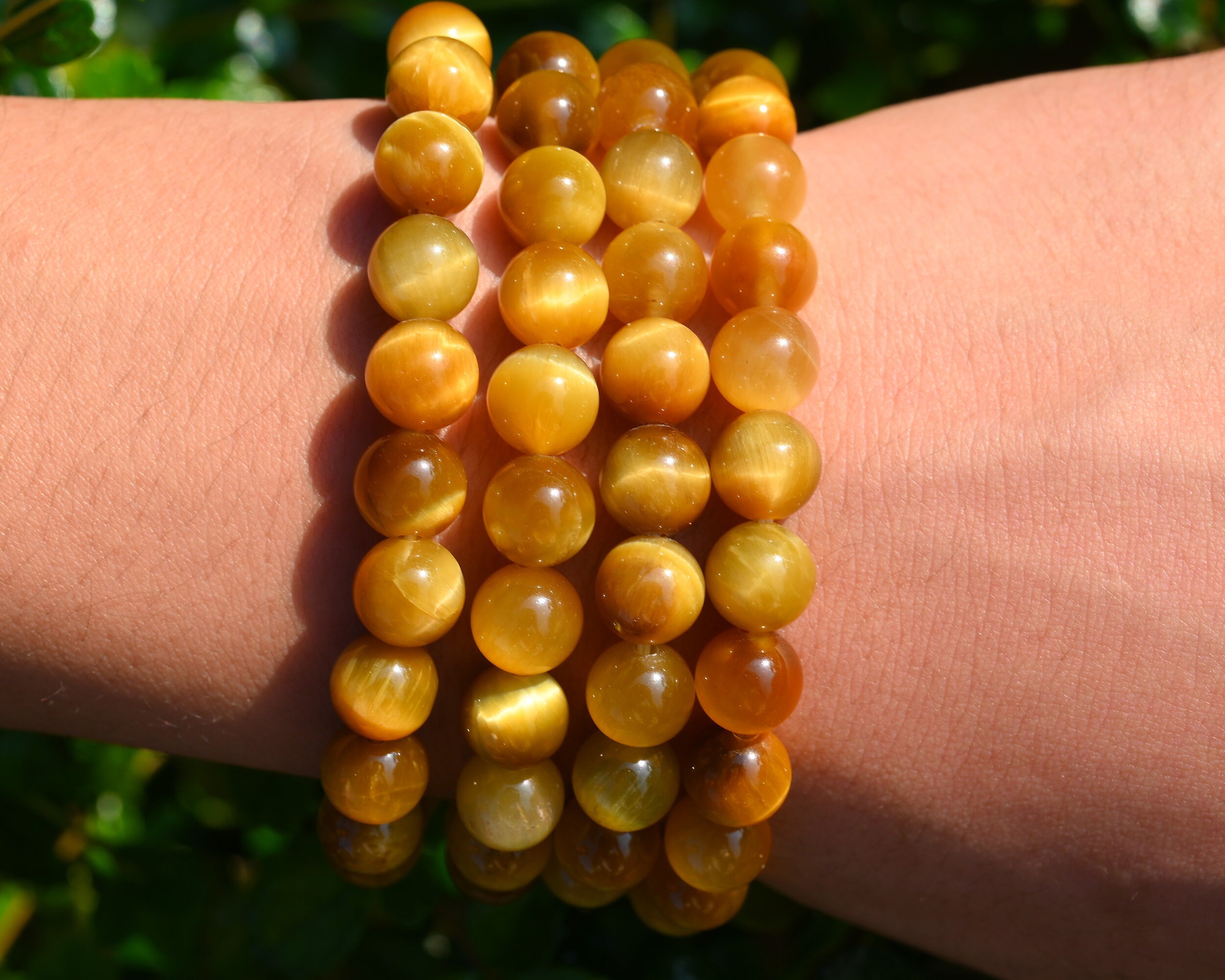 Natural Tiger Eyes Stone Stretchy Bracelet,handmade Women/men Bracelet,gemstone Round Bracelet,for Gift Bracelet,healing Round Bracelet.