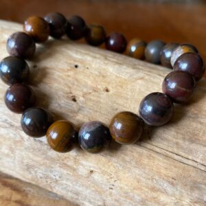 Rich Brown And Dark Red Iron Tigers Eye Bracelet, Tigers Eye Bracelet, Men’s Jewelry, Earth Tones Bracelet Rich Brown And Dark Red Iron Tigers Eye Bracelet, Tigers Eye Bracelet, Men’s Jewelry, Earth Tones Bracelet