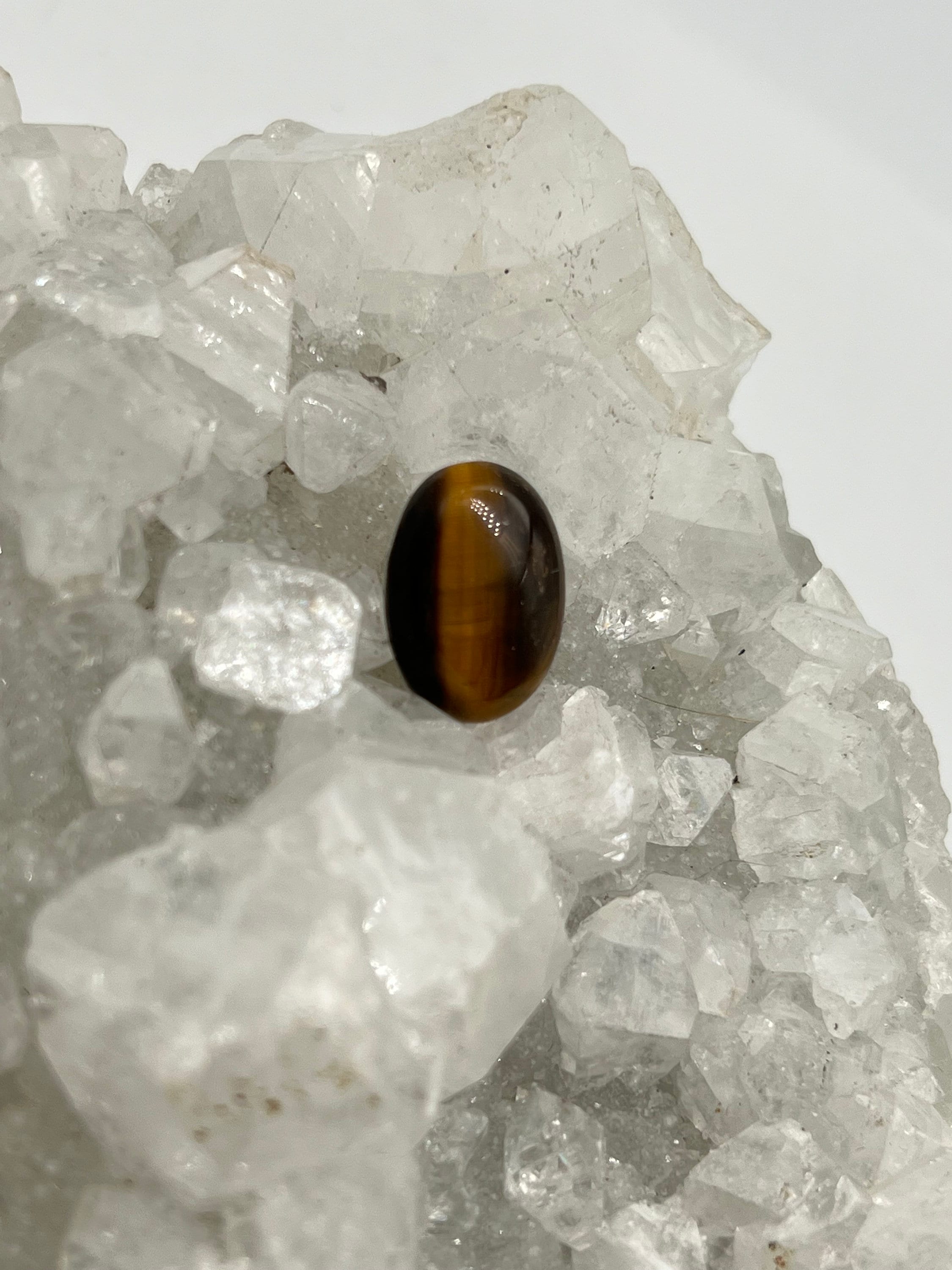 Oval Tigers Eye Cabochon 8.6ct