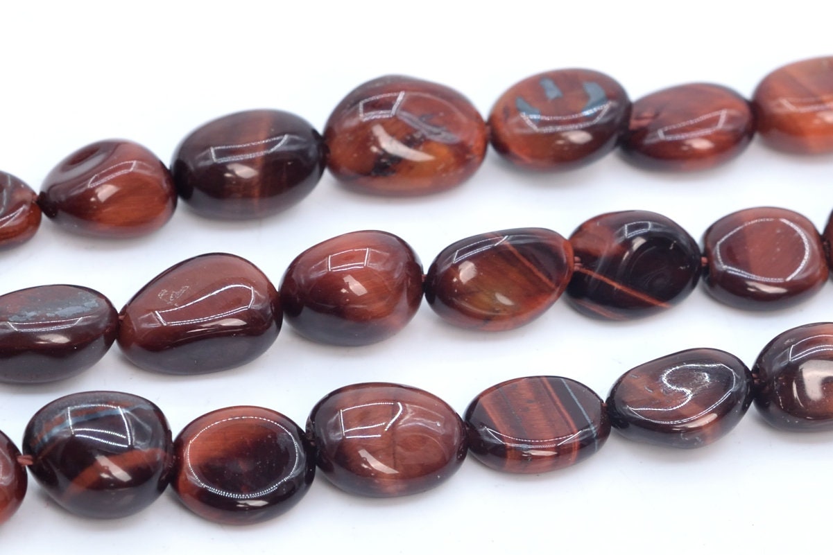 5-7mm Mahogany Red Tiger Eye Beads Pebble Nugget Grade Aa Genuine Natural Gemstone Beads 16"/7.5" Bulk Lot Options (108443) 5-7mm Mahogany Red Tiger Eye Beads Pebble Nugget Grade Aa Genuine Natural Gemstone Beads 16"/7.5" Bulk Lot Options (108443)