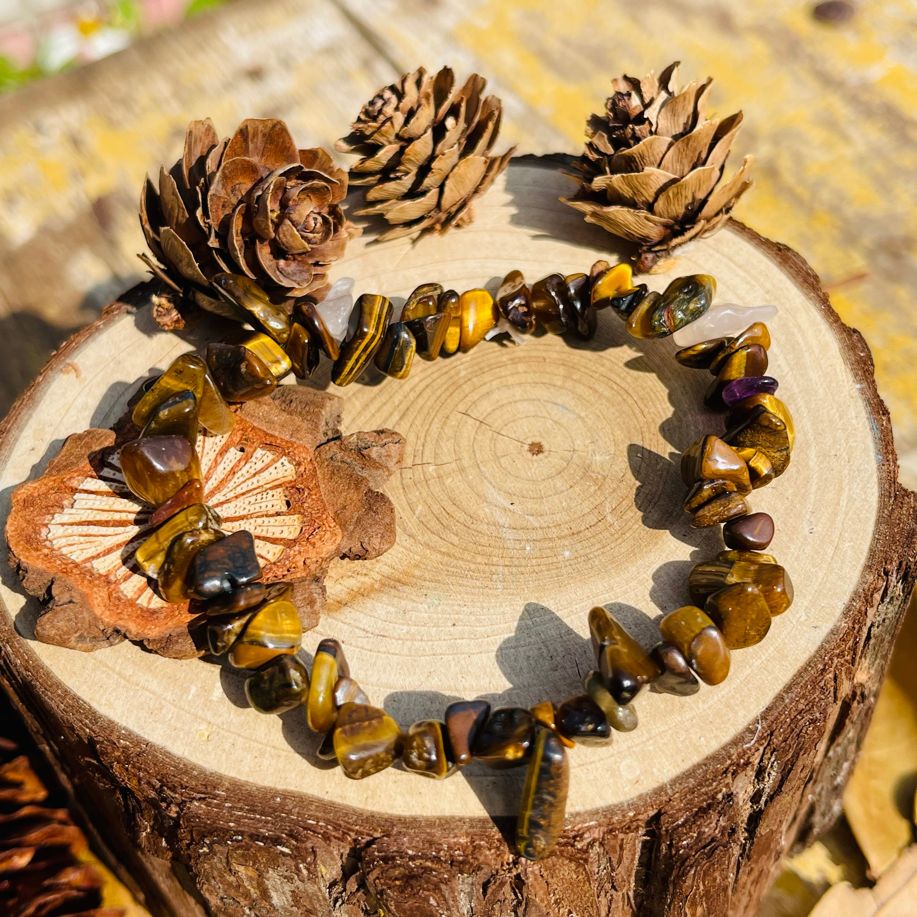 Natural Tiger Eyes Stone Chip Bracelet,healing Braclet,stretchy Chip Beads Bracelet,chip Stretchy String Bracelet.7.5 Inches Bracelet. Natural Tiger Eyes Stone Chip Bracelet,healing Braclet,stretchy Chip Beads Bracelet,chip Stretchy String Bracelet.7.5 Inches Bracelet.