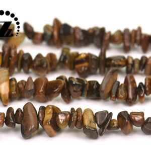 Yellow Tiger Eye Chip Beads 6-10mm,30" Full Strand Yellow Tiger Eye Chip Beads 6-10mm,30" Full Strand