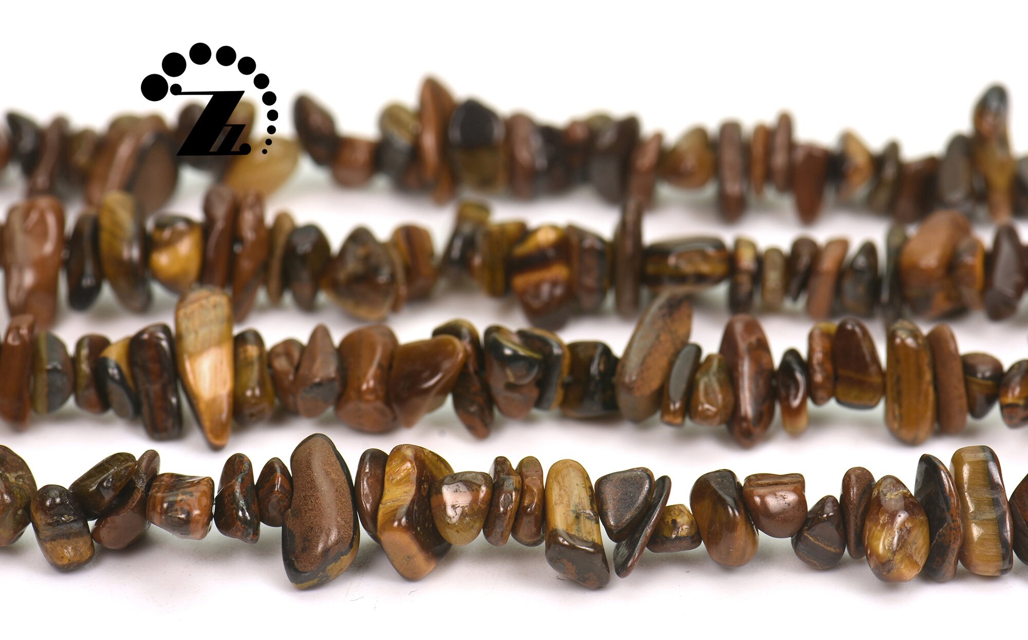 Yellow Tiger Eye Chip Beads 6-10mm,30" Full Strand Yellow Tiger Eye Chip Beads 6-10mm,30" Full Strand