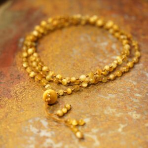 Golden Tiger Eye Mala • Tiger Eye Tassel Necklace • Golden Tiger Eye Mala Beads • Present For A Yoga Lover • Dainty Mala • 4mm • 2257 Golden Tiger Eye Mala • Tiger Eye Tassel Necklace • Golden Tiger Eye Mala Beads • Present For A Yoga Lover • Dainty Mala • 4mm • 2257