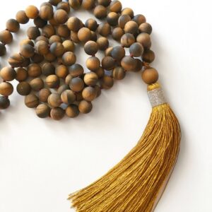 Tiger Eye Mala Necklace, 108 Mala Necklace, 108 Mala Beads, Gemstone Mala, Tiger Eye Mala, Knotted Mala Necklace, Meditation Jewelry, Malas Tiger Eye Mala Necklace, 108 Mala Necklace, 108 Mala Beads, Gemstone Mala, Tiger Eye Mala, Knotted Mala Necklace, Meditation Jewelry, Malas