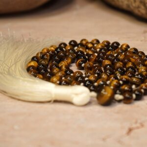 Tiger Eye Mala • Tiger Eye Tassel Necklace • Hand-knotted Tiger Eye Mala •tiger Eye Mala Beads • Present For A Yoga Lover • 6mm • 2988 Tiger Eye Mala • Tiger Eye Tassel Necklace • Hand-knotted Tiger Eye Mala •tiger Eye Mala Beads • Present For A Yoga Lover • 6mm • 2988