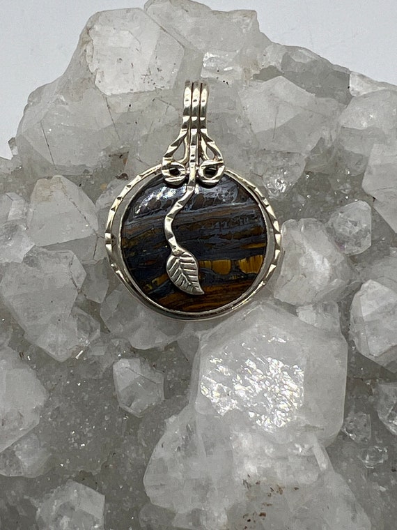 Iron Tigers Eye Pendant