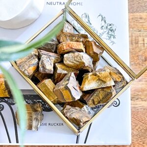 Raw Tigers Eye Chunks: Rough Crystal (1-2 Inch)
