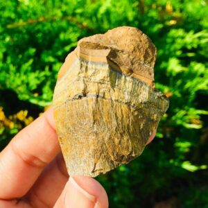 Xl Raw Tigers Eye Stone: Natural Rough Gemstone (1.5-2.5")