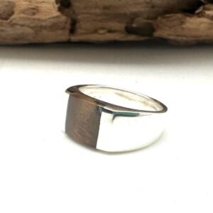 Tiger Eye Silver Signet Ring – 925 Sterling, Natural Brown Tigereye Tiger Eye Silver Signet Ring – 925 Sterling, Natural Brown Tigereye