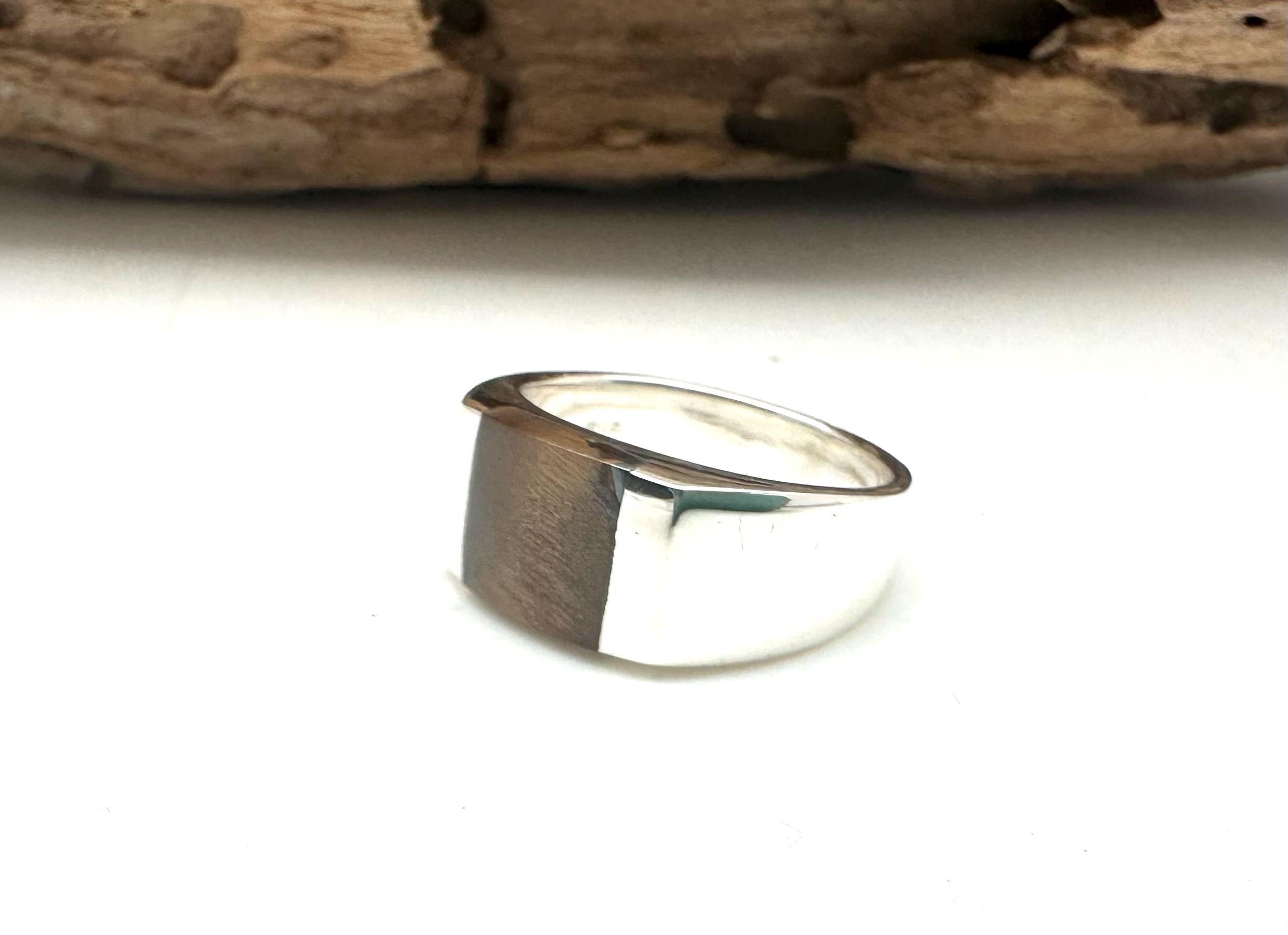 Tiger Eye Silver Signet Ring – 925 Sterling, Natural Brown Tigereye Tiger Eye Silver Signet Ring – 925 Sterling, Natural Brown Tigereye