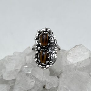Tigers Eye Ring, Size 7 1/2