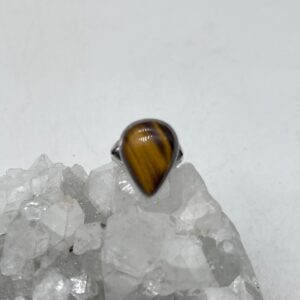Tigers Eye Ring, Size 8 1/2