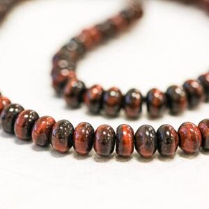 M/ Red Tiger Eye 8mm/ 6mm/ 4mm Rondelle Beads 16" Strand Natural Gemstone Beads For Jewelry Making M/ Red Tiger Eye 8mm/ 6mm/ 4mm Rondelle Beads 16" Strand Natural Gemstone Beads For Jewelry Making