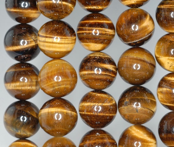 14mm Dark Cognac Tiger Eye Gemstone Grade A Round Loose Beads 7.5 Inch Half Strand Lot 1,2, And 6 (90186189-734) 14mm Dark Cognac Tiger Eye Gemstone Grade A Round Loose Beads 7.5 Inch Half Strand Lot 1,2, And 6 (90186189-734)