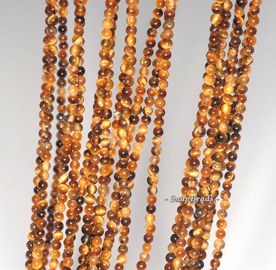 2mm Cognac Tiger Eye Gemstone Round 2mm Loose Beads 16 Inch Full Strand Lot 1,2,6,12 And 50 (90113959-107 - 2mm A) 2mm Cognac Tiger Eye Gemstone Round 2mm Loose Beads 16 Inch Full Strand Lot 1,2,6,12 And 50 (90113959-107 - 2mm A)