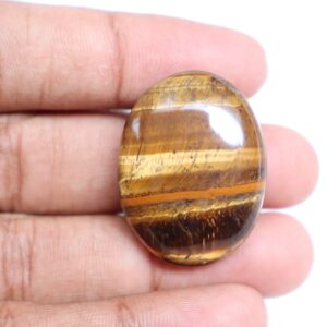 Natural Tiger Eye Palm Stone For Reiki And Chakra Healing, Gold Tigers Eye Crystal Palm Stone Crystal Palm Stone Healing Crystal Collection