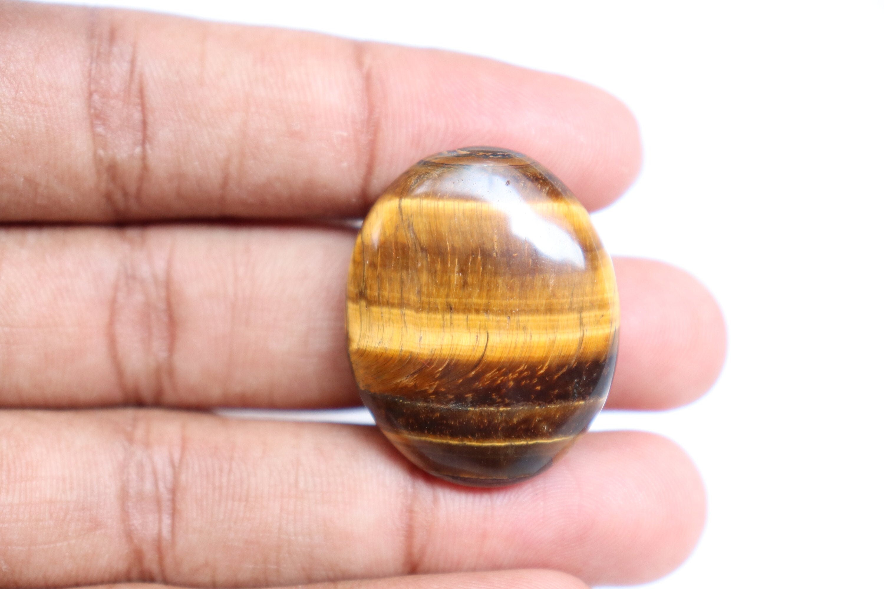 Natural Tiger Eye Palm Stone For Reiki And Chakra Healing, Gold Tigers Eye Crystal Palm Stone Crystal Palm Stone Healing Crystal Collection
