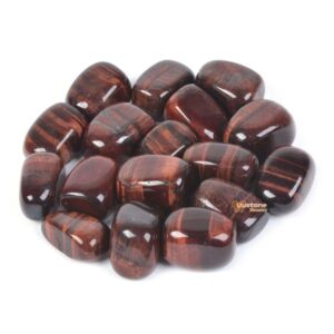 1/2LB Red Tiger Eye Tumbled Stone Specimen Collection Pocket Worry Healing Crystal Reiki