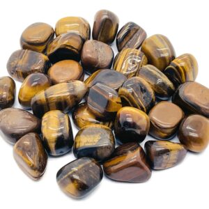 Tiger Eye Tumbled Stone - Tiger Eye Gemstone - Loose Gemstone - Natural Stone -Tiger Eye stone - TU1024