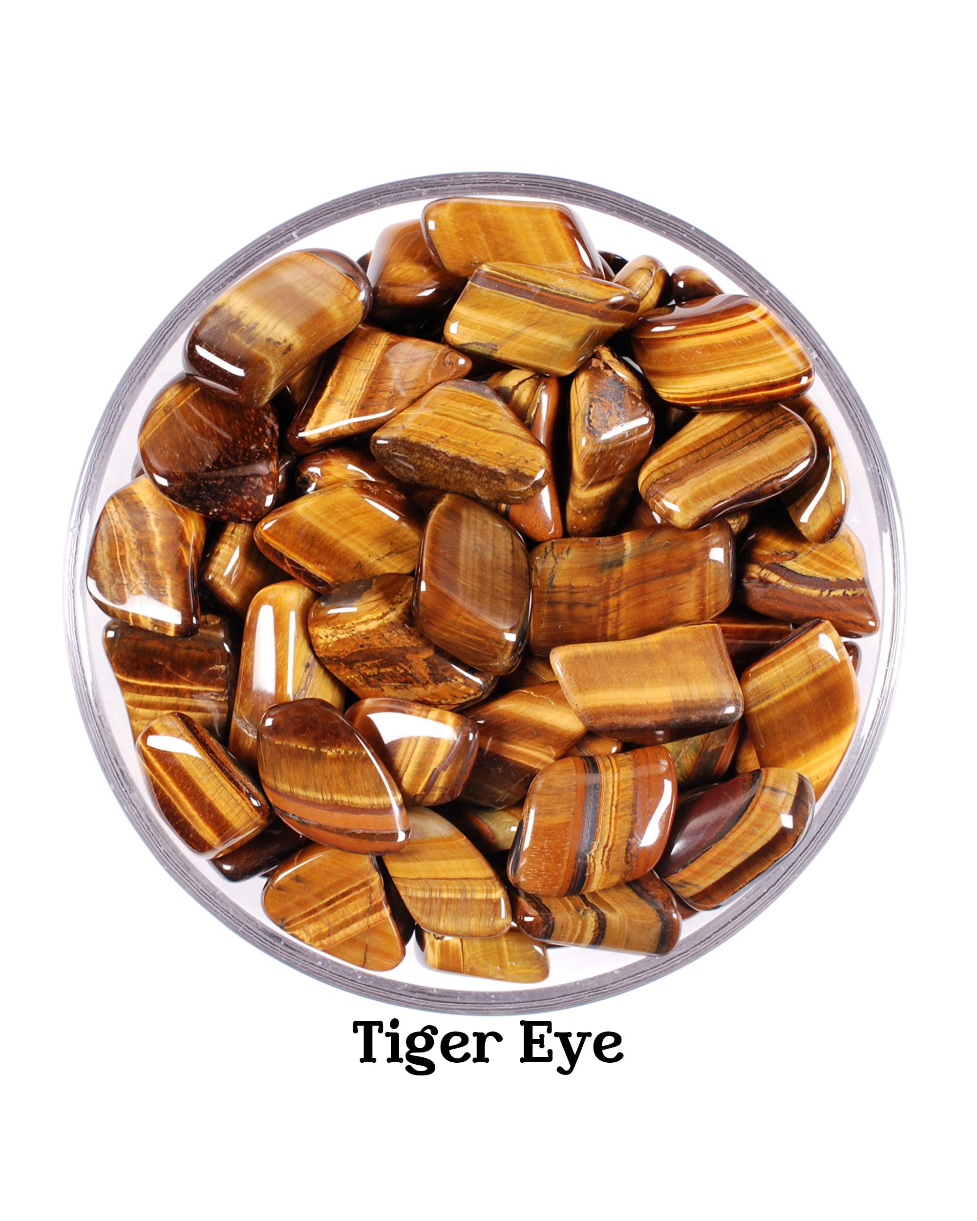 Tigers Eye Tumbled Stone, Gift For Crystal Lovers, Natural Golden Brown Protection Gemstone