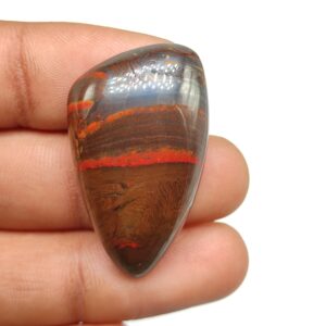 60ct Natural iron tiger eye flatback cabochon designer chatoyant iron tiger healing stone handmade polish gemstone for pendant jewelry M4952
