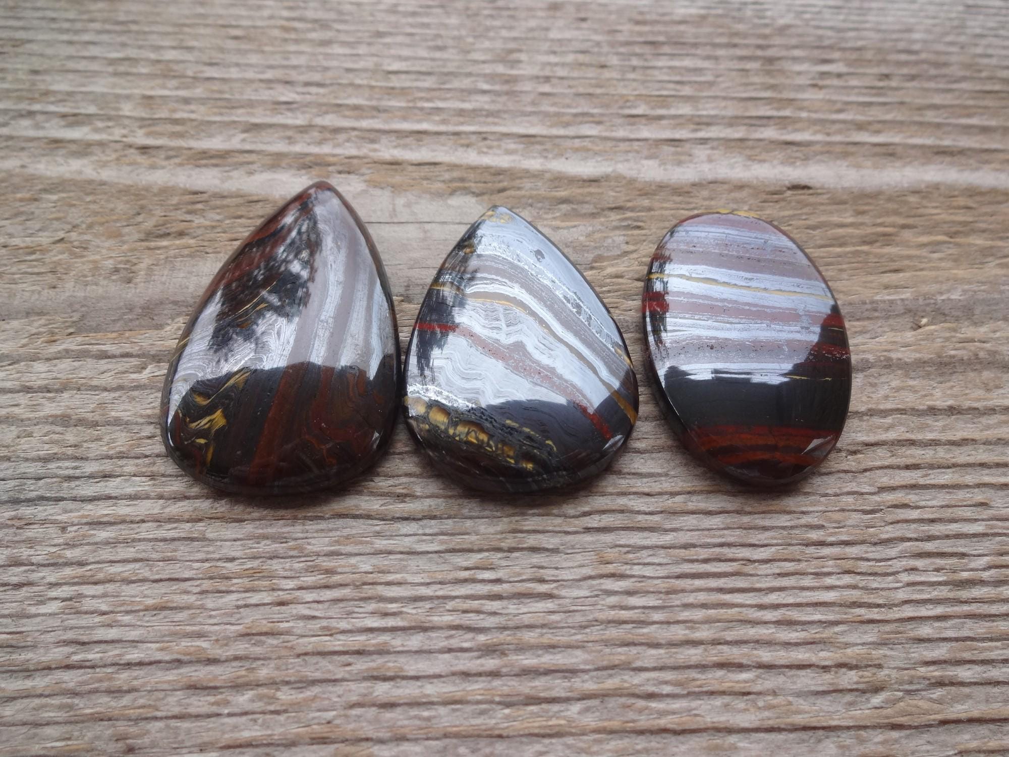 Tiger Iron Cabochon For Jewelry Making