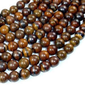 Tiger Iron, 10mm (10.3mm) Round Beads, 15.5 Inch, Full strand, Approx 39 beads, Hole 0.8 mm, A quality (423054009) Tiger Iron, 10mm (10.3mm) Round Beads, 15.5 Inch, Full strand, Approx 39 beads, Hole 0.8 mm, A quality (423054009)