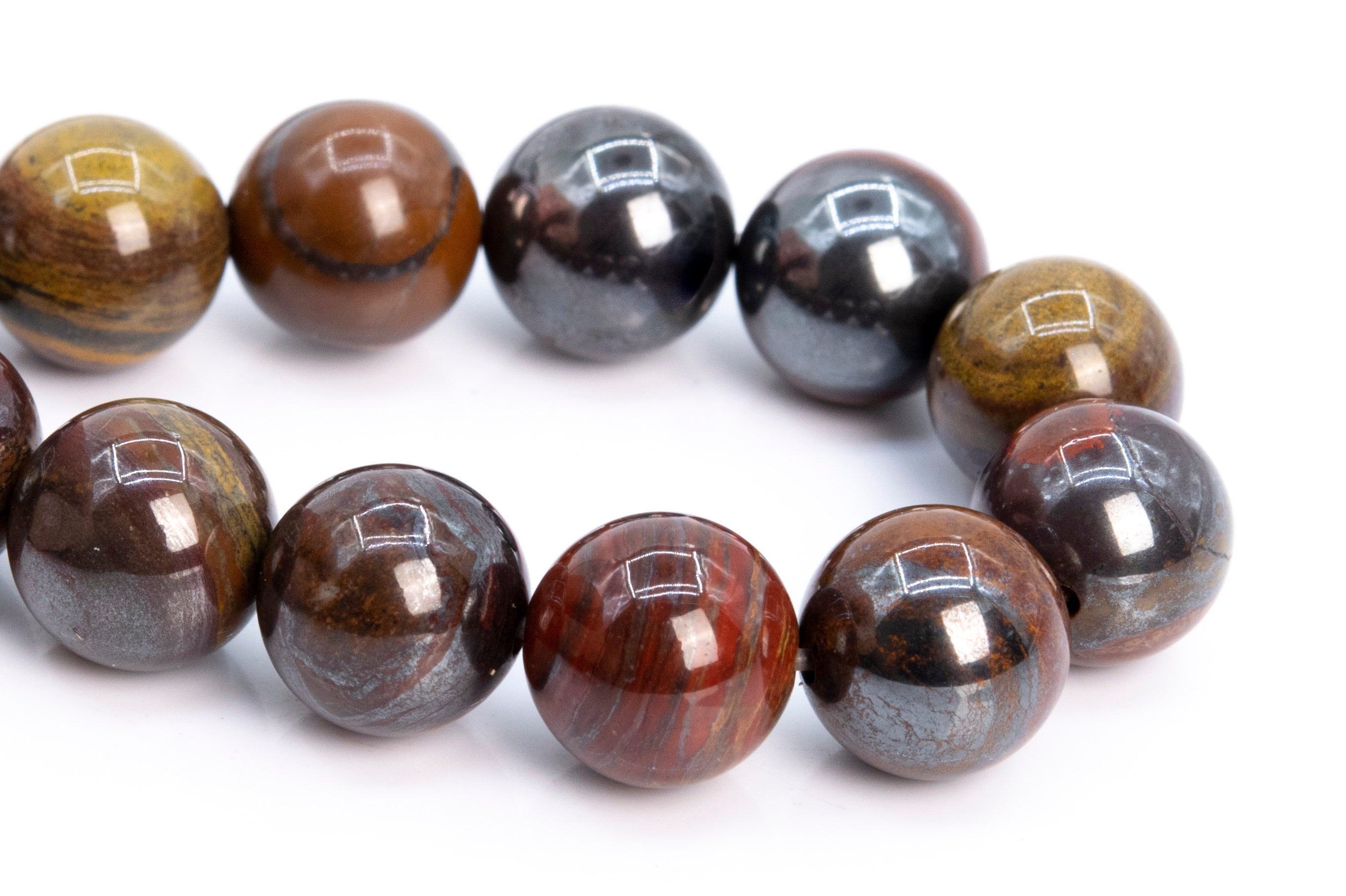 10mm Dark Red Tiger Iron Beads Grade Aa Genuine Natural Gemstone Half Strand Round Loose Beads 7.5" Bulk Lot 1,3,5,10 And 50 (104760h-1288) 10mm Dark Red Tiger Iron Beads Grade Aa Genuine Natural Gemstone Half Strand Round Loose Beads 7.5" Bulk Lot 1,3,5,10 And 50 (104760h-1288)