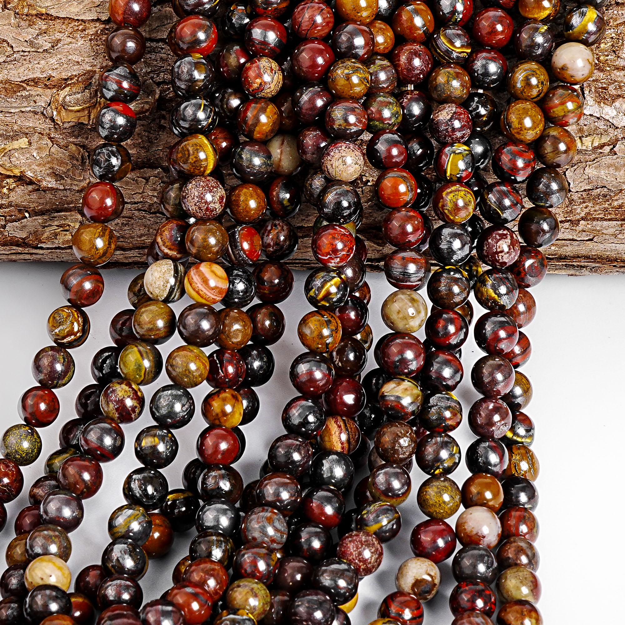 6mm Dark Red Tiger Iron Beads Grade Aa Genuine Natural Gemstone Half Strand Round Loose Beads 7.5" For Jewelry Making 6mm Dark Red Tiger Iron Beads Grade Aa Genuine Natural Gemstone Half Strand Round Loose Beads 7.5" For Jewelry Making