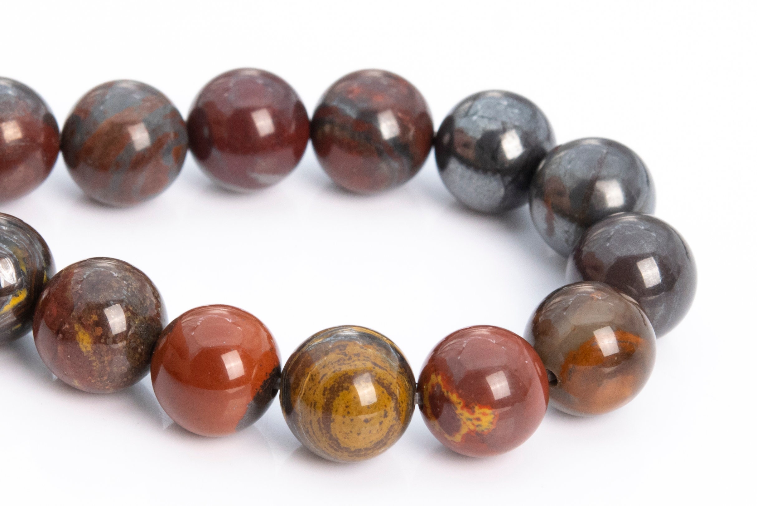 8mm Dark Red Tiger Iron Beads Grade Aa Genuine Natural Gemstone Half Strand Round Loose Beads 7.5" Bulk Lot 1,3,5,10 And 50 (104500h-1226) 8mm Dark Red Tiger Iron Beads Grade Aa Genuine Natural Gemstone Half Strand Round Loose Beads 7.5" Bulk Lot 1,3,5,10 And 50 (104500h-1226)