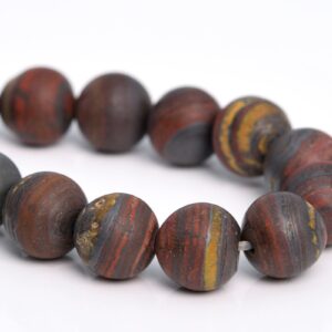 8mm Matte Dark Red Tiger Iron Beads Aa Genuine Natural Gemstone Half Strand Round Loose Beads 7.5" Bulk Lot 1,3,5,10,50 (105304h-1506) 8mm Matte Dark Red Tiger Iron Beads Aa Genuine Natural Gemstone Half Strand Round Loose Beads 7.5" Bulk Lot 1,3,5,10,50 (105304h-1506)