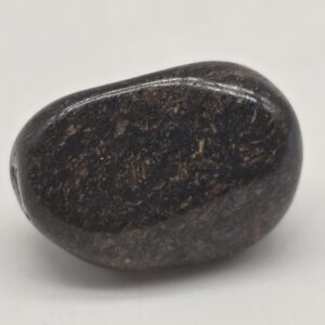 Catiron, Tiger Iron Tumbled Gemstone Rock 1-1.75 inch w Info Card Pack of 2 Metaphysical healing grounding