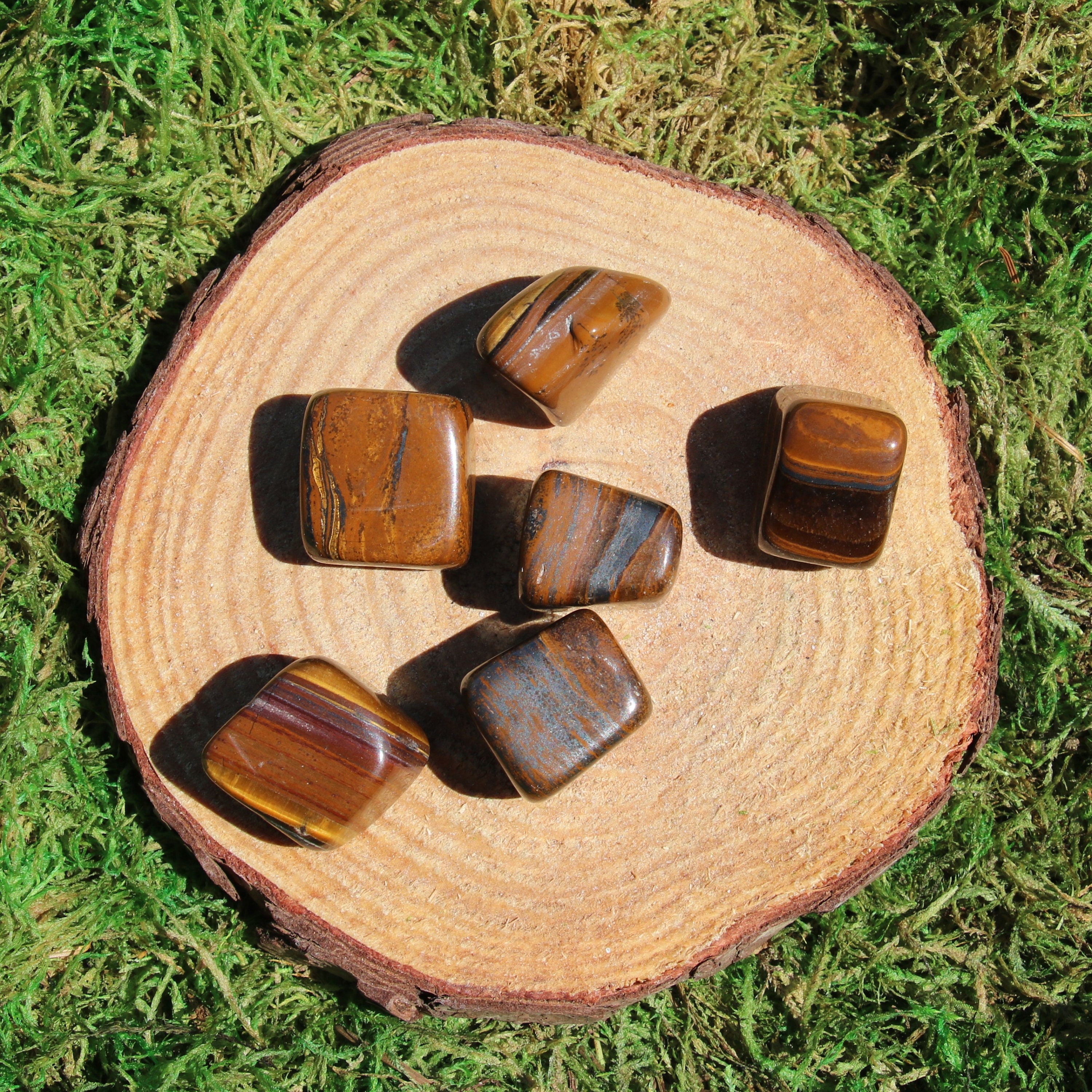 Tiger Iron Medium Tumbled