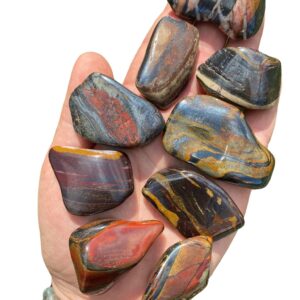 Mugglestone Tumbled Crystal - Multiple Sizes Available - Tumbled Tiger Iron Stone - Tigers Eye - Hematite - Red Jasper - Mugglestone Stone Mugglestone Tumbled Crystal - Multiple Sizes Available - Tumbled Tiger Iron Stone - Tigers Eye - Hematite - Red Jasper - Mugglestone Stone