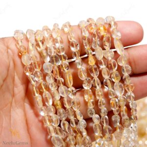 Aaa+ Golden Topaz Smooth Nugget Beads,natural Topaz Tiny Pebble Nugget Beads,13" Tumble Gemstone Beads For Handmade Jewelry Aaa+ Golden Topaz Smooth Nugget Beads,natural Topaz Tiny Pebble Nugget Beads,13" Tumble Gemstone Beads For Handmade Jewelry