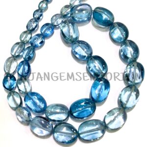 Aaaa++ Gorgeous~~sky Blue Topaz Oval Nuggets Beads Blue Topaz Smooth Ovals Blue Topaz Oval Shape Beads Sky Topaz Gemstone Beads Oval Beads Aaaa++ Gorgeous~~sky Blue Topaz Oval Nuggets Beads Blue Topaz Smooth Ovals Blue Topaz Oval Shape Beads Sky Topaz Gemstone Beads Oval Beads