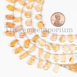 Faceted Imperial Topaz Gemstone Nuggets For Handmade Jewelry Designs Faceted Imperial Topaz Gemstone Nuggets For Handmade Jewelry Designs