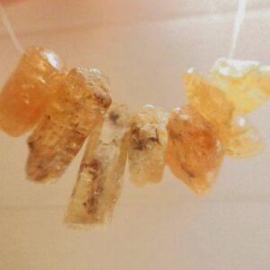 Imperial Raw Topaz 11-17mm Beads-7 Gemstone Pcs-jewelry Making -craft Natural Crystal Beads Imperial Raw Topaz 11-17mm Beads-7 Gemstone Pcs-jewelry Making -craft Natural Crystal Beads