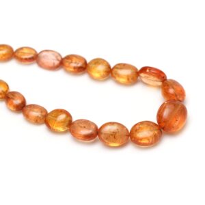 Imperial Topaz Smooth Tumble Beads | 5.5x7 Mm To 12x14 Mm | Imperial Topaz Beads | 18 Inch Full Strand | Price Per Strand Imperial Topaz Smooth Tumble Beads | 5.5x7 Mm To 12x14 Mm | Imperial Topaz Beads | 18 Inch Full Strand | Price Per Strand