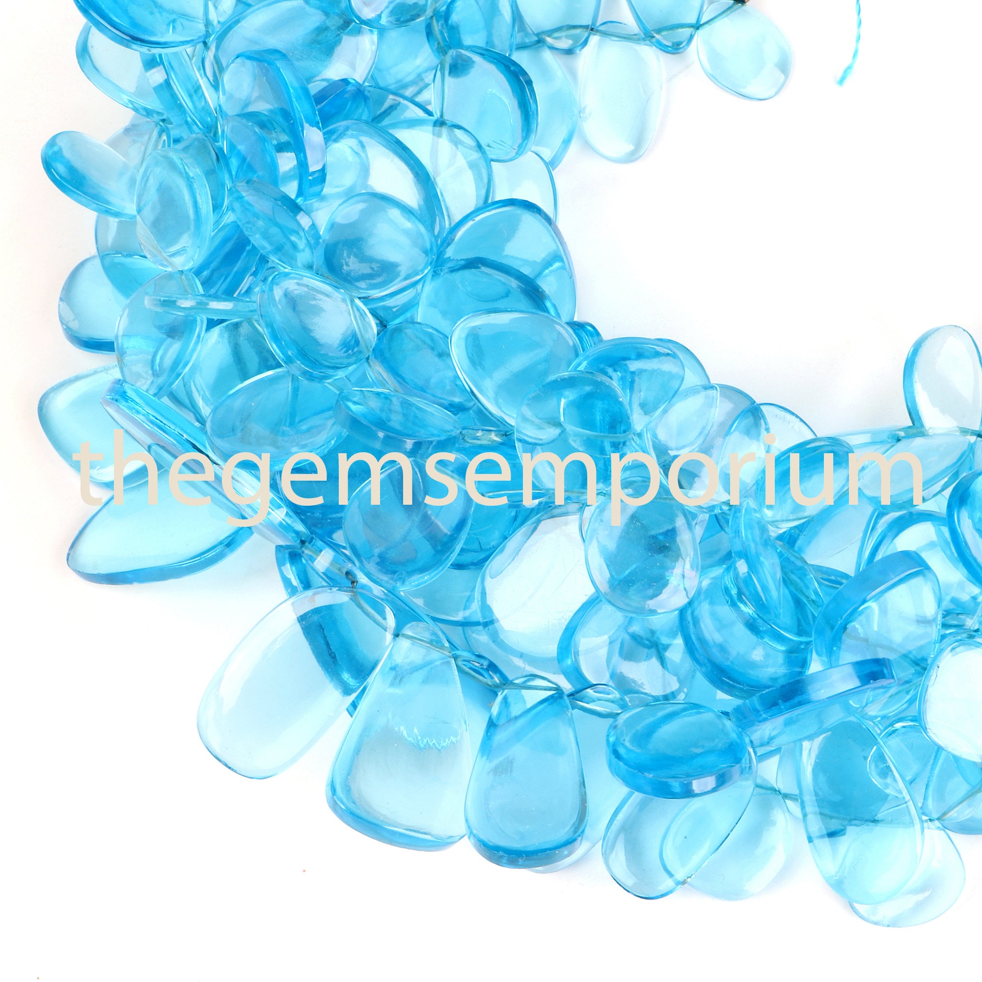 Natural Swiss Blue Topaz Flat Nuggets Beads, Plain Gemstone Slice Beads, Loose Beads For Jewelry Making, Swiss Blue Drilled Slice Strand Natural Swiss Blue Topaz Flat Nuggets Beads, Plain Gemstone Slice Beads, Loose Beads For Jewelry Making, Swiss Blue Drilled Slice Strand