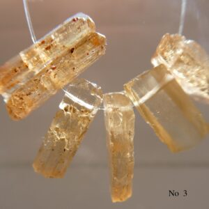 Imperial Raw Topaz 9-15mm Stick Beads -6 Chunky Gemstone -natural Craft Beads-jewelry Making Imperial Raw Topaz 9-15mm Stick Beads -6 Chunky Gemstone -natural Craft Beads-jewelry Making
